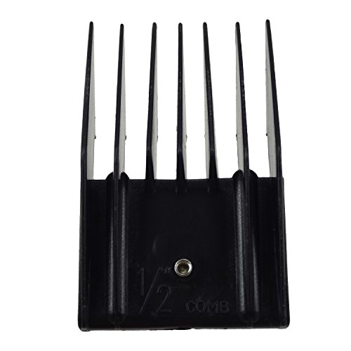 Miaco 1/2" #4 Universal Clipper Guide Comb fits Oster Classic 76, A5, Andis AG, BG, Wahl, etc.