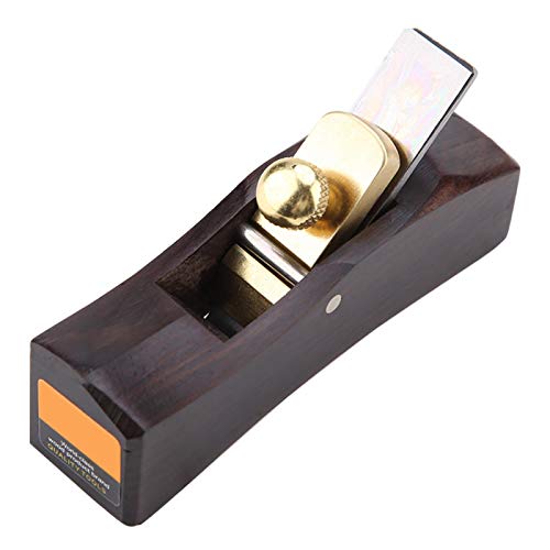 Mini-Handflugzeug, Holzbearbeitungsflugzeug, Ebenholzbogen-Bodenhandflugzeug, Flugzeugrasur, Hobelklinge, Zimmermanns-Holzbearbeitungswerkzeuge