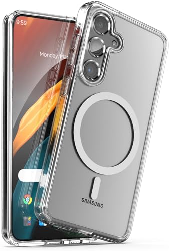 COPPAIRE Compatible with Samsung Galaxy S24 Cover, Clear Magnetic Case with Built-in Magnets Compatible with MagSafe, Crystal Clear, Slim Soft TPU Bumper Cover - Clear (B0CQTLH5R6) Amazon Price History, Amazon Price Tracker