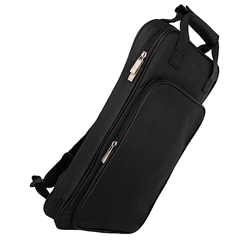 ERINGOGO Durable Drumstick Backpack with Shoulder Strap Portable Storage Bag for Drumsticks Mallets Brushes Accessories for Practice Performance