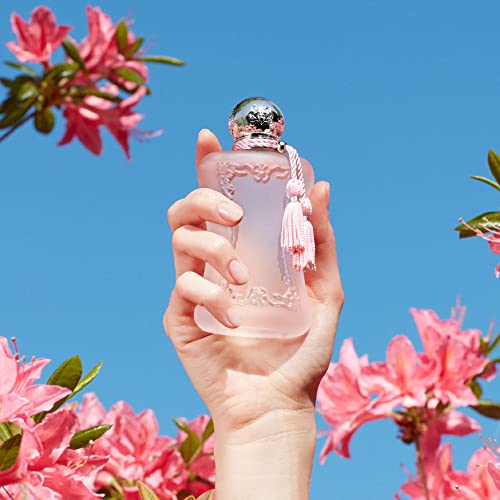 Parfums De Marly - Delina La Rosée - 2.5 Fl Oz - Parfum For Women - Top Notes Lychee, Pear, Bergamot Essence - Heart Notes Turkish Rose, Peony, Transparent Flowers - Base Notes Soft Wood - 75Ml #TOP4