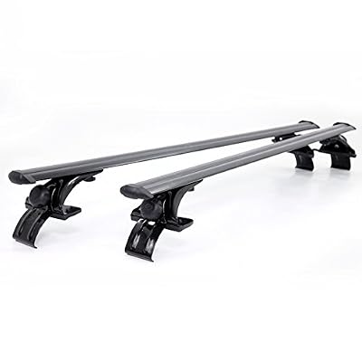Aerodynamic Roof Rack Noise Reduce Cross Bars Cargo Carrier for 4-Door Sedan