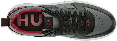 HUGO Basketball Inspired Two Tone Sneaker | Image 4