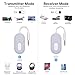 Bluetooth 5.3 Transmitter Receiver, Double Connection Receiver 3.5mm Aux Audio Adapter with RCA Cable, 2-in-1 Airplane Wireless Bluetooth, aptX Adaptive/Low Latency for TV, Home Stereo, Headphone