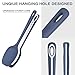 ChefAide 5 Pieces Silicone Spatula Set, Food Grade Rubber Spatula, Upgrade Strong Handle with Ergonomic Grip, Heat Resistant Up to 600°F for Nonstick Cookware, Cooking
