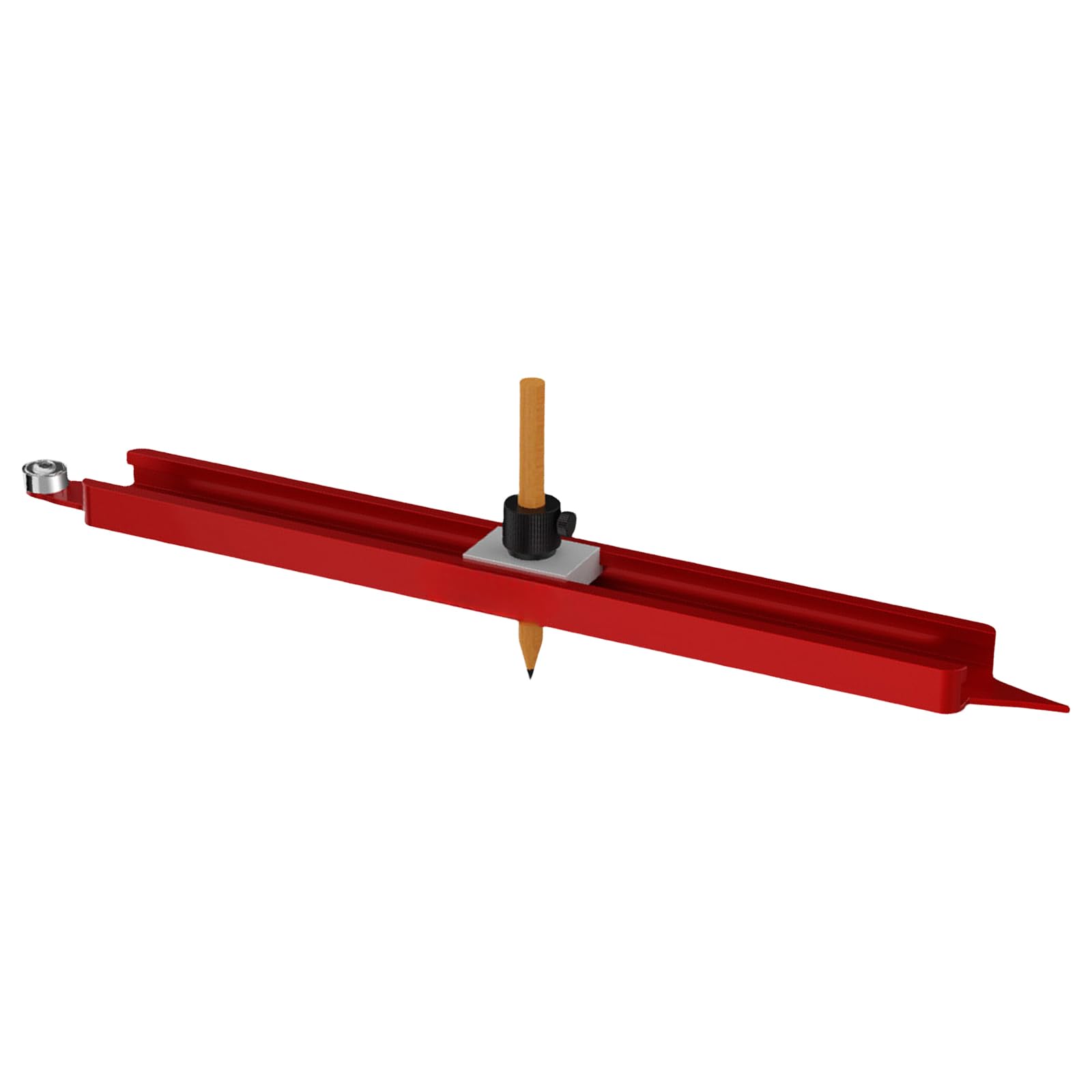 Tsophreniq Line Woodworking Tool Aluminum Alloys Outline Scribing Ruler With Pencils Scribes Tool Enduring Aluminum Alloys Scribing Ruler With Pencils
