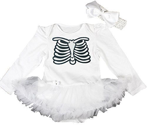 Body para bebé niña blanco XL de algodón básico ideal para el día a día