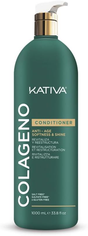 Kativa Collagen Conditioner, Black, 1000 Militres