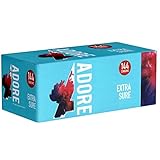 Peso: 55 g. Pasante Adore Extra Sure condoms 144 unidades, transparente
