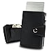 Produktbild slimfin® Slim Wallet Maxi mit Münzfach - Kartenetui - Geldbeutel Herren - Geldbörse - Portemonnaie - Portmonee - Card Holder klein/Mini mit RFID Schutz - Schwarz