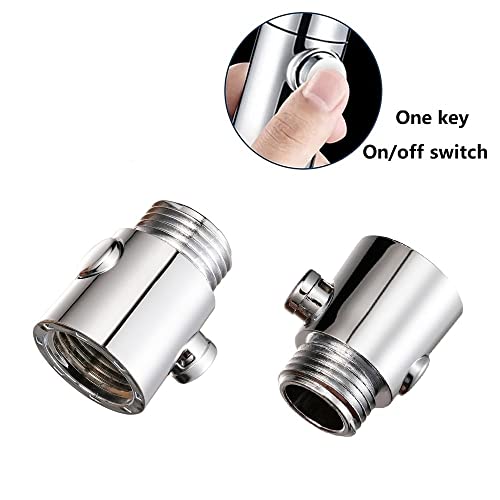 Image of Shower Enema System with On /Off Switch, Shower Douche for Men and Women Portable Cleaner, Enema Nozzle Kit Cleaner Attachment