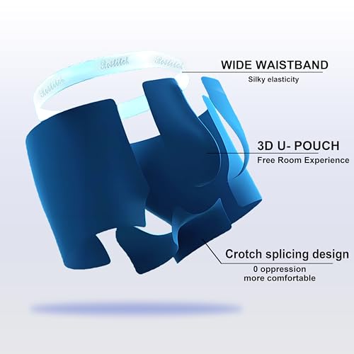 Discover Ultra Cool Men's Boxer Briefs with Fly Multipack Sizes S to 3XL for Ultimate Comfort - Image 3