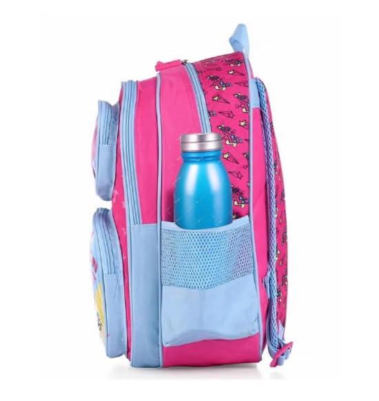 Image of STRIDERS Barbie Glam School Backpack for Kids - Stylish, Durable, Lightweight Backpack with Padded Comfortable Straps & Spacious Compartments - Perfect for School,Tution,Picnic & Play