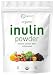 Organic Inulin FOS Powder (From Jerusalem Artichoke), 1KG (35 Ounce), Prebiotic Intestinal Support, Colon and Gut Health, Natural Water Soluble Fibers for Smoothie and Drinks, No GMOs & Vegan Friendly