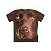 The Mountain Kids Chocolate Lab Face T-Shirt