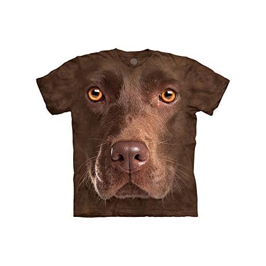 Tête de Labrador Chocolat - 12-14 ans (Stature 152cm) - Marron - Taille XL