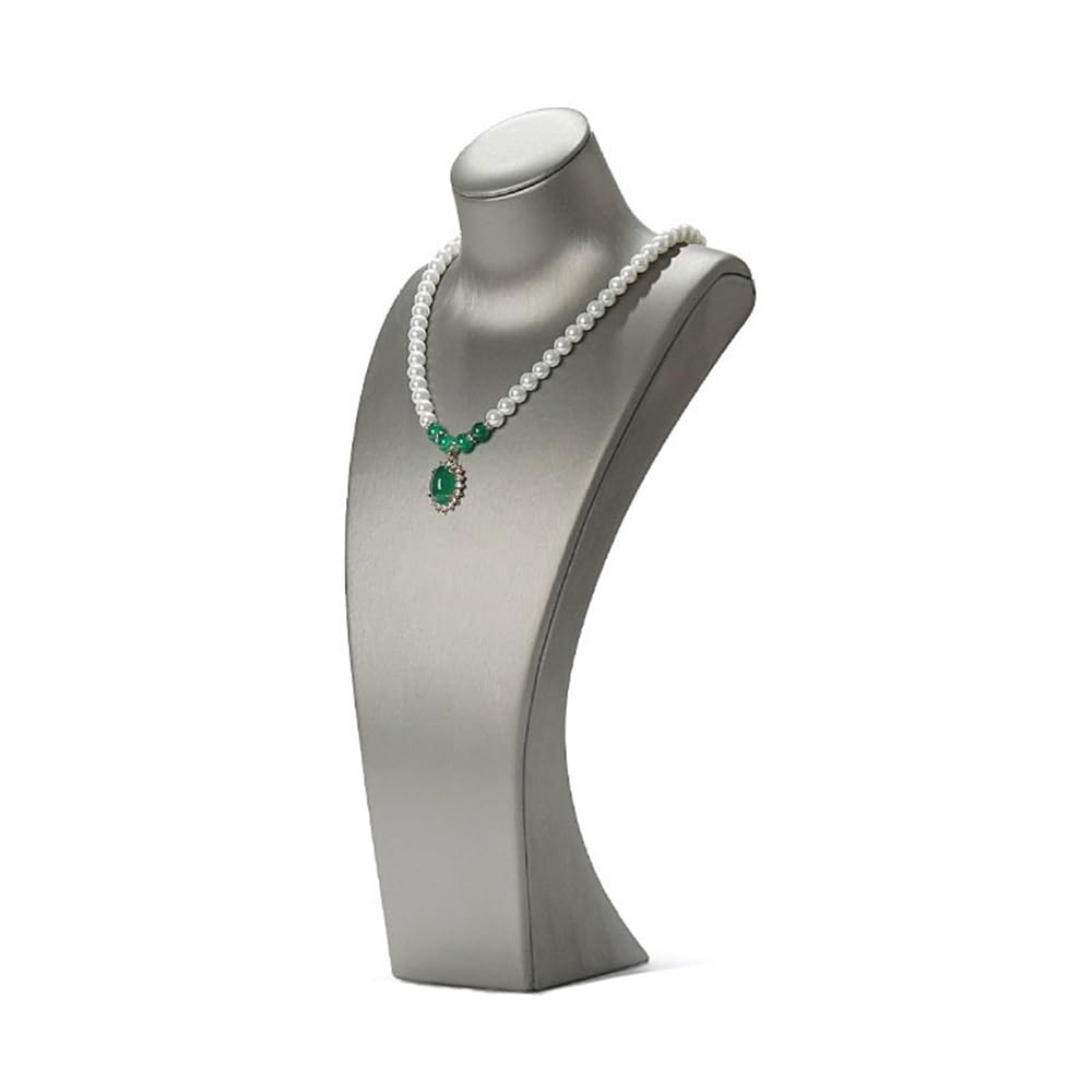 ZYYANSHOP Jewelry dummy display Bust Model Necklace Display Rack Jewelry Hanging Collarbone Chain Window Shooting Props(XL)
