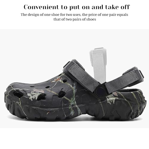 Mens Womens Clogs Outdoor Athletic Sports Sandals Non Slip Garden Work Shoes Breathable Waterproof Slides Lightweight Comfortable Casual Beach Slippers3