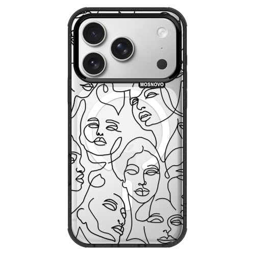 Coque iPhone 17 Pro MagSafe transparente noire protection antichoc
