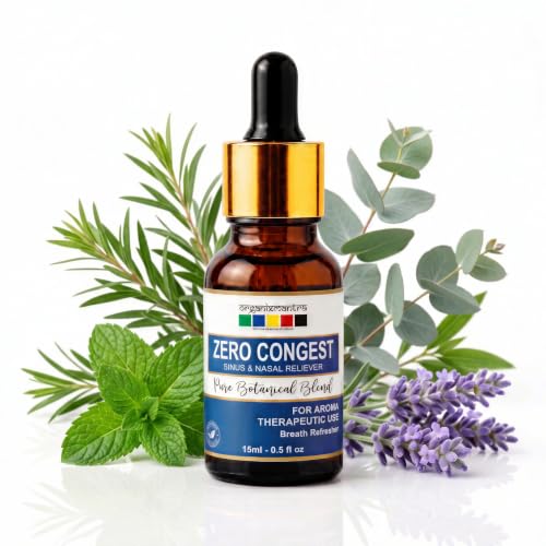 Image of Organix Mantra Zero Congest Essential Oil Blend | Breath Refresher (15ml)