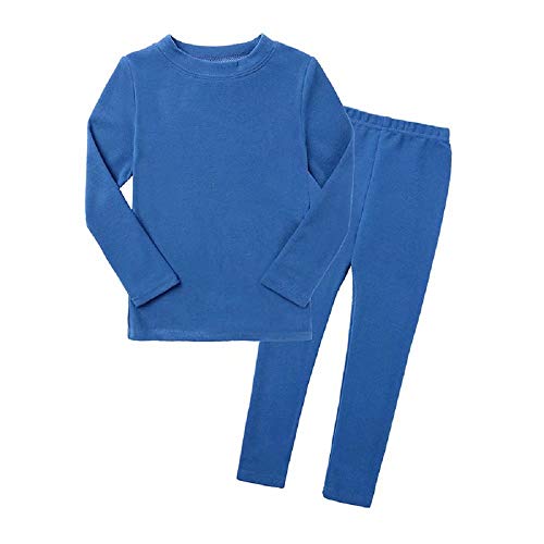 Conjunto de pijama para niño y niña, conjunto de 2 piezas, camiseta de manga larga y pantalón