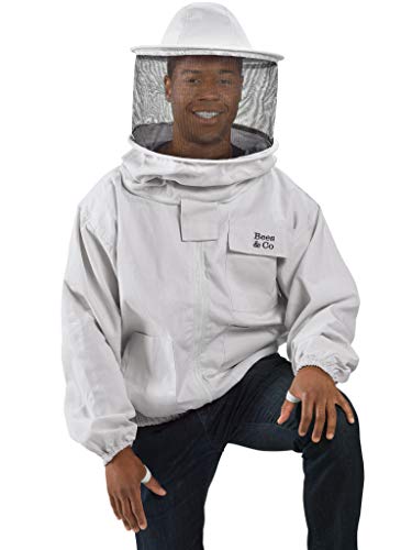 Bees & Co K73 Imkerjacke aus natürlicher Baumwolle mit Rundschleier – Bild 6