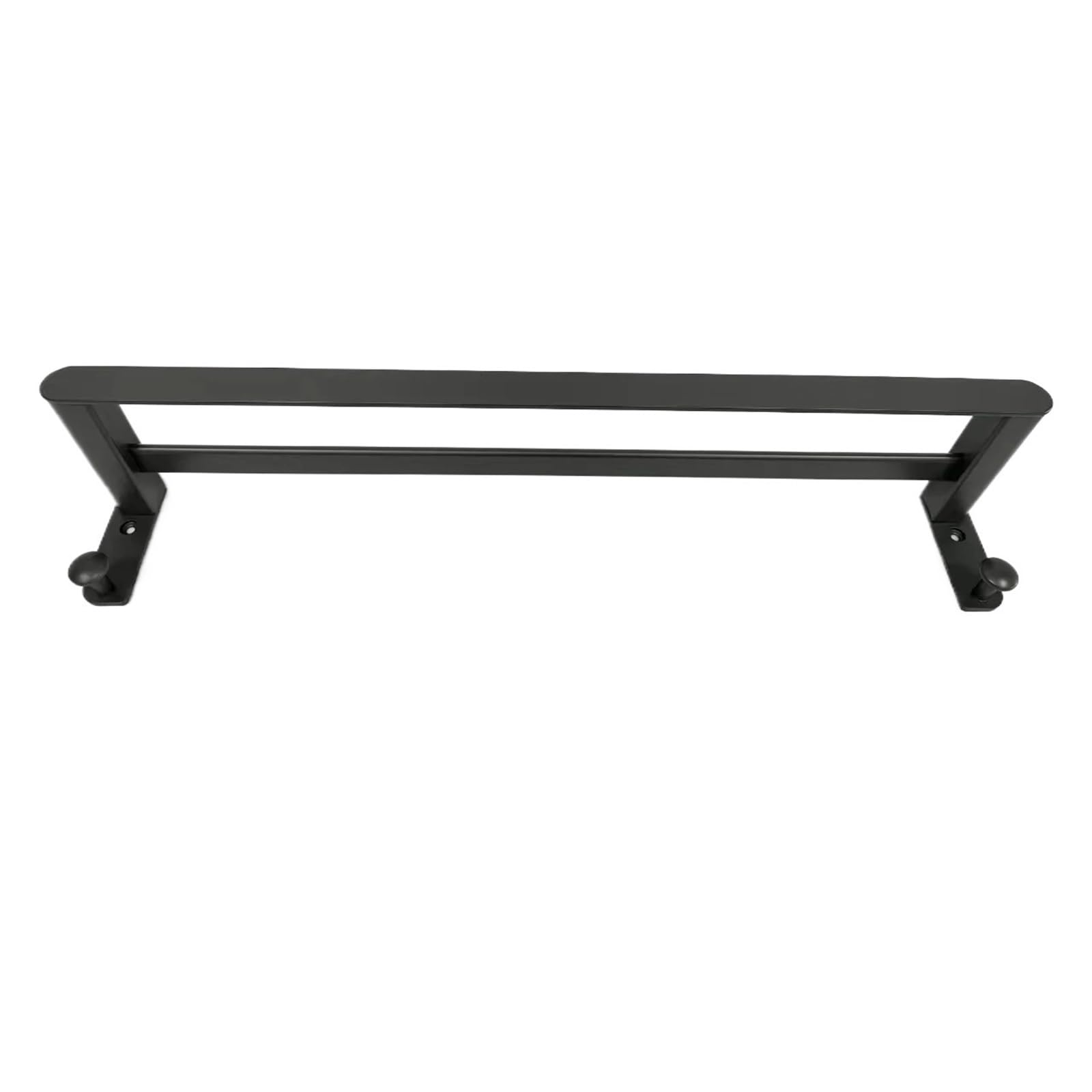 Double-layer Space Aluminum Alloy Bathroom Bath Towel Rack/double-rod Rod for Bathroom(Grey 1)