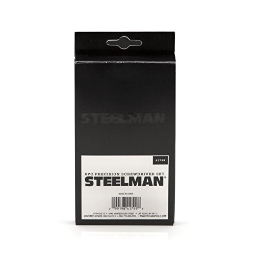 Steelman 41799 Precision Steel Shaft 6-Piece Electronics Screwdriver Set thumb #5