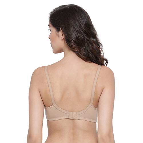 Image of Lyra Women's Moulded Encircled Bra(513) Pack of 2 White & Black,30B