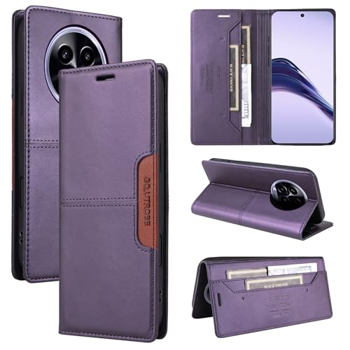 �X�}�z�P�[�X �Ή��@�� for Realme 14 Pro Plus�yRFID�Ւf�@�\�z�v���~�A��PU���U�[���z �J�[�h�X���b�g�t�� �����|�P�b�g �}�O�l�b�g�J�� �L�b�N�X�^���h Purple