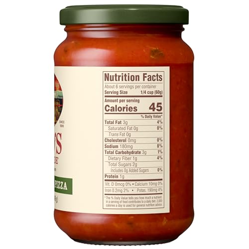 Image of Rao's Homemade Margherita Pizza Sauce Made with Italian Tomatoes, 12.3 oz