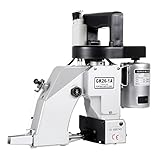 BestEquip Portable Bag Closer 110V Industrial Bag Closing Machine Automatic Oiling Woven Bag Closer Stitcher Sewing Tool for Bag Sealing (GK26-1A 110V)