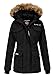 Produktbild Geographical Norway Damen Winterparka Benevolat Jacke mit Fell-Kapuze Black XL