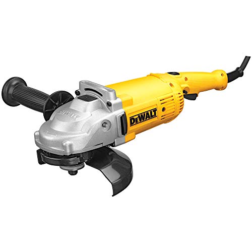DEWALT DWE4517 7-Inch 8,500 Rpm 4 HP Angle Grinder, Yellow
