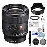 Sony FE 24mm f/1.4 GM Lens Bundle with 67mm UV Filter + Lens Cap Keeper + Microfiber Cleaning Cloth + Cleaning Lens Pen + 5-Piece Camera Cleaning Kit (6 Items)