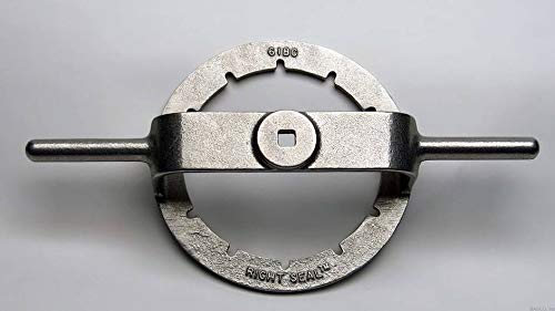 Crosscourt Commerce | Right Seal | Industrial Tote & Ibc Fill Cap Wrench | Aluminum | Manual Or Torque | 6 Inch #TOP4