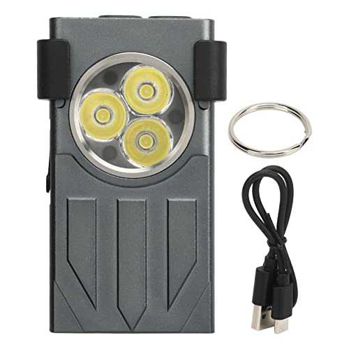 Lampe de poche de clé rechargeable Pilipane 1100lm mini torche USB C