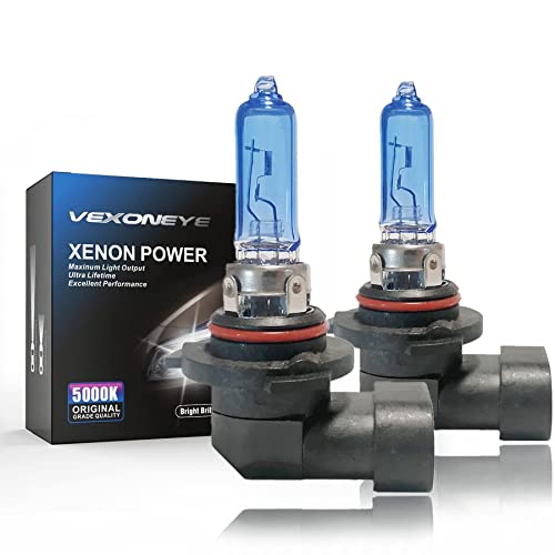 VEXONEYE 9012/HIR2 Halogen Headlight Bulb 12V 55W White 5000K Light Bulbs Headlamp Super Bright