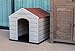 Internet’s Best Outdoor Dog House - Comfortable Cool Shelter - Great for Small Dogs - Durable Plastic Design - Home Kennel - Indoor or Outdoor Use - Small