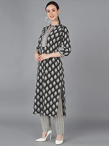 Image of Vaamsi Women's Printed Straight Kurta Pant With Dupatta Set | kurta sets for woman