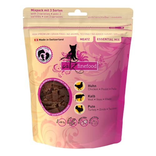 Produktbild von catz finefood Meatz Essential Mix Katzenleckerlies - 45 g