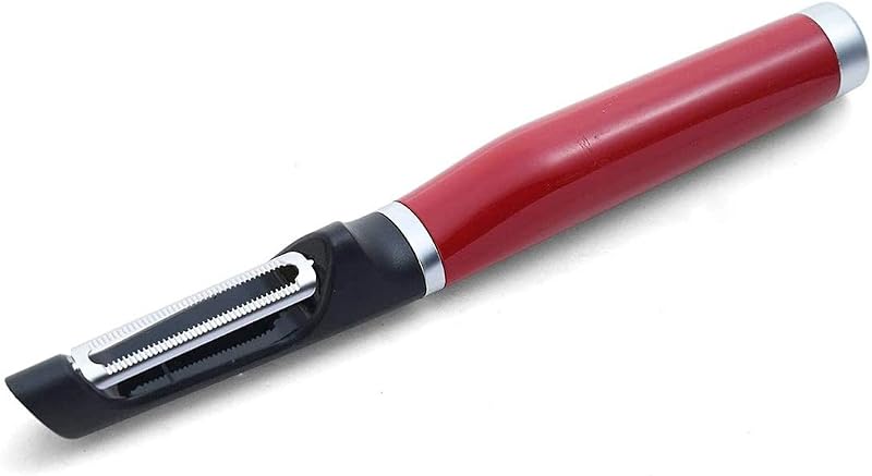 KitchenAid Gourmet Euro pelador, 8,7 pulgadas, rojo