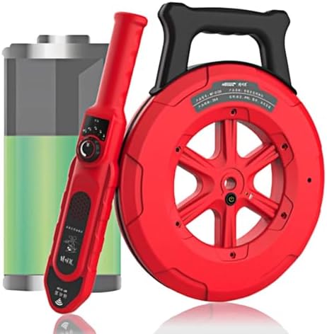 Pipe Blockage Detector - Pipeline Locator for PVC & Metal Water Pipes, Efficient Blockage Tester, 20m/30m/40m Options, Essential Tool for Easy Pipe Inspection