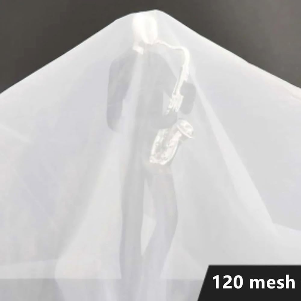 Durable Nylon Mesh Filter Fabric - 80-500 Mesh Industrial Grade - Available in 1x1m, 1x2m, 1x5m(120meshx1x5m)
