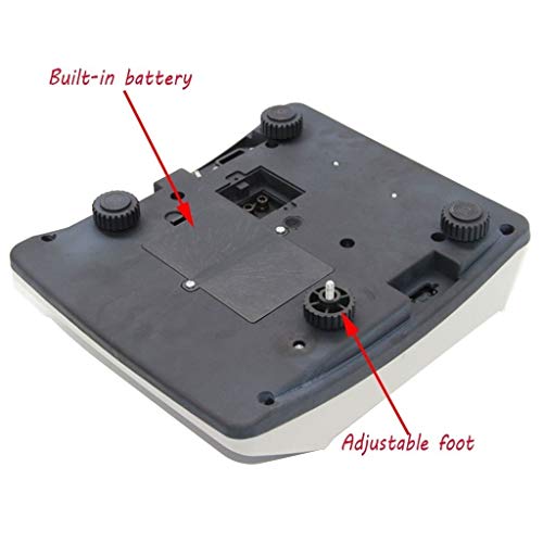 Báscula electrónica plataforma 66LB alta precisión digital miniatura 4