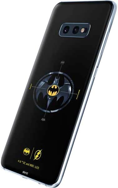 Skinit Decal Phone Skin Compatible with Samsung Galaxy S10e - Officially Licensed Warner Bros The Flash Movie: Batman Multiverse Logos Design