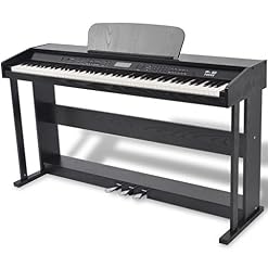 Ksodgun Piano Numérique Pédale 88 Touche Noir Panneau Mélamine Piano Électrique - Les Beatles, Paul McCartney, John Lennon, RIngo Starr, George Harrison Ksodgun Piano Numérique Pédale 88 Touche Noir Panneau Mélamine Piano Électrique – Image 2