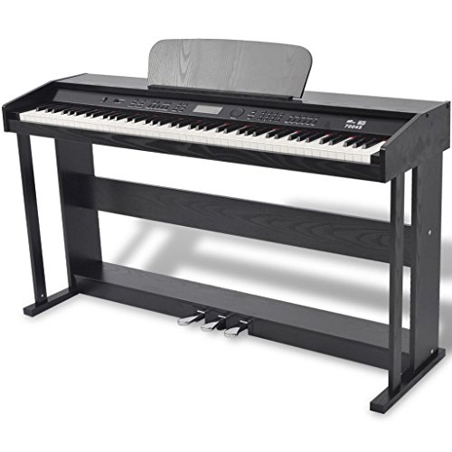 Ksodgun Piano Numérique Pédale 88 Touche Noir Panneau Mélamine Piano Électrique - Les Beatles, Paul McCartney, John Lennon, RIngo Starr, George Harrison Ksodgun Piano Numérique Pédale 88 Touche Noir Panneau Mélamine Piano Électrique – Image 3