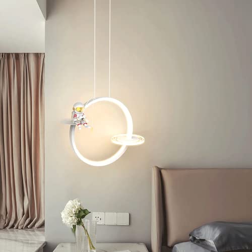 Lámpara de astronauta para techo infantil que ilumina el dormitorio de los niños con luz LED 3