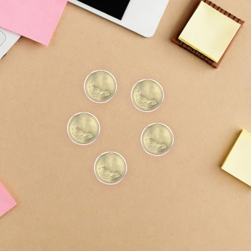Cápsulas para monedas de 27mm SECFOU de acrílico antirrayas transparentes 5